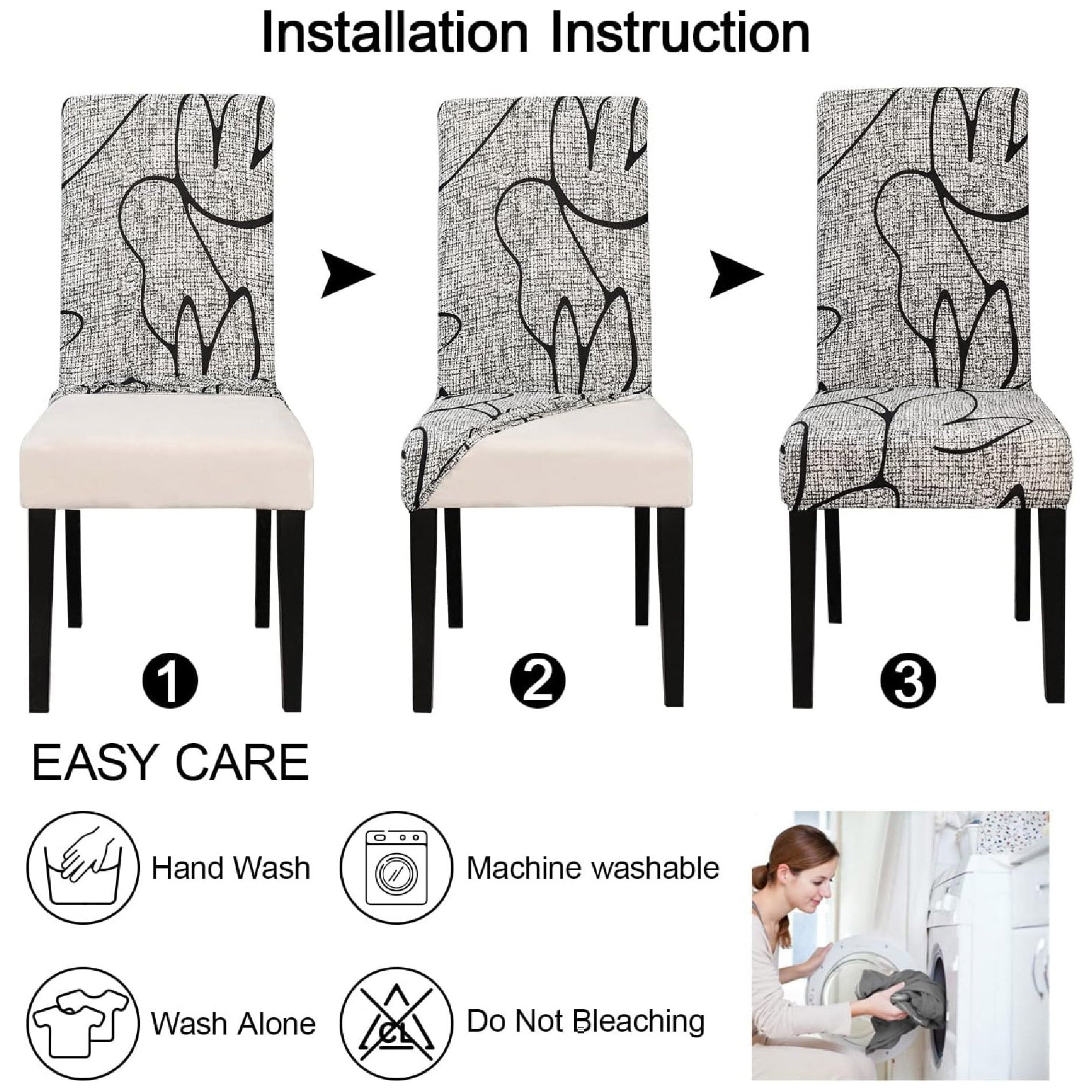 Forro Protector Individual Silla Comedor