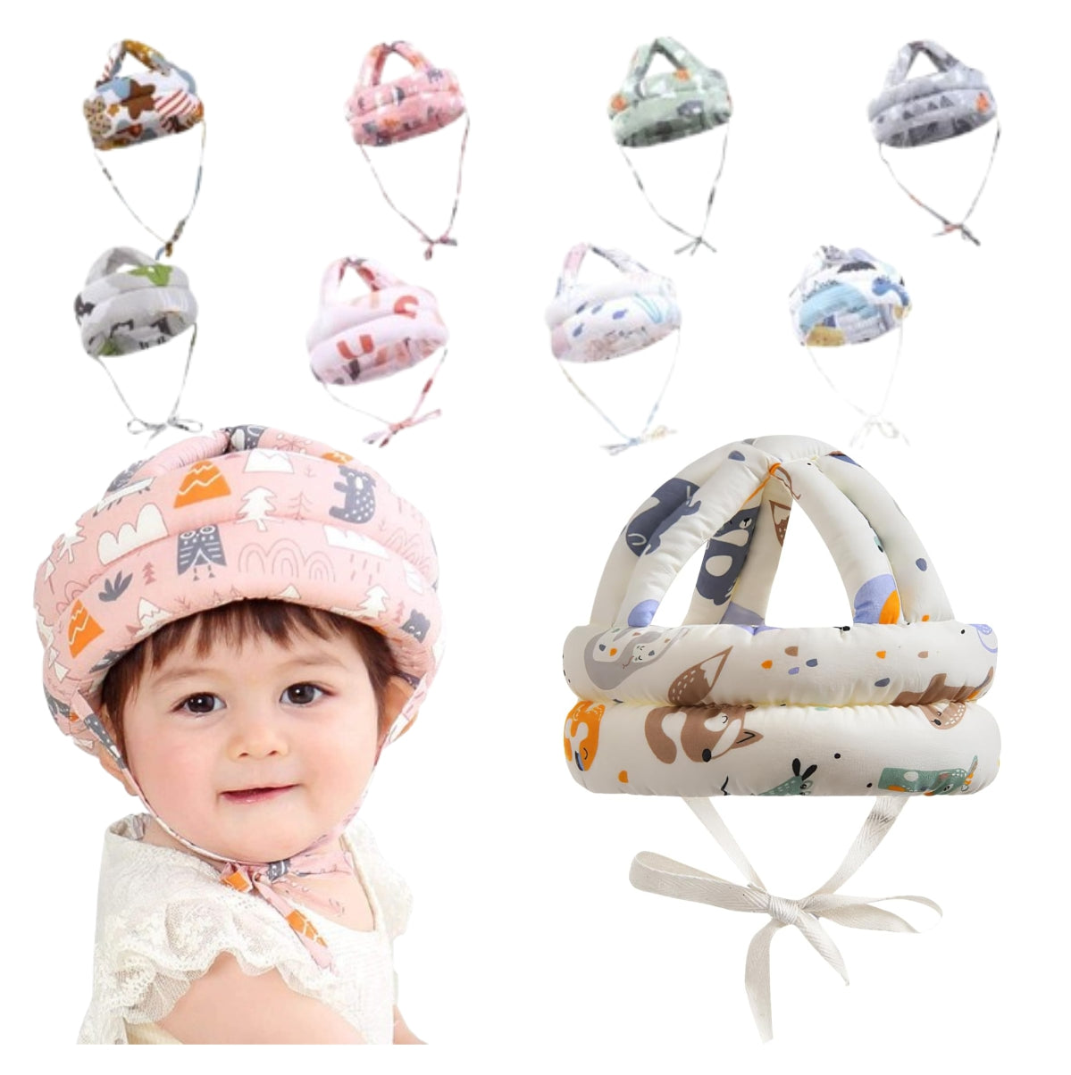 Casco Para Bebe/chupon de Fruta