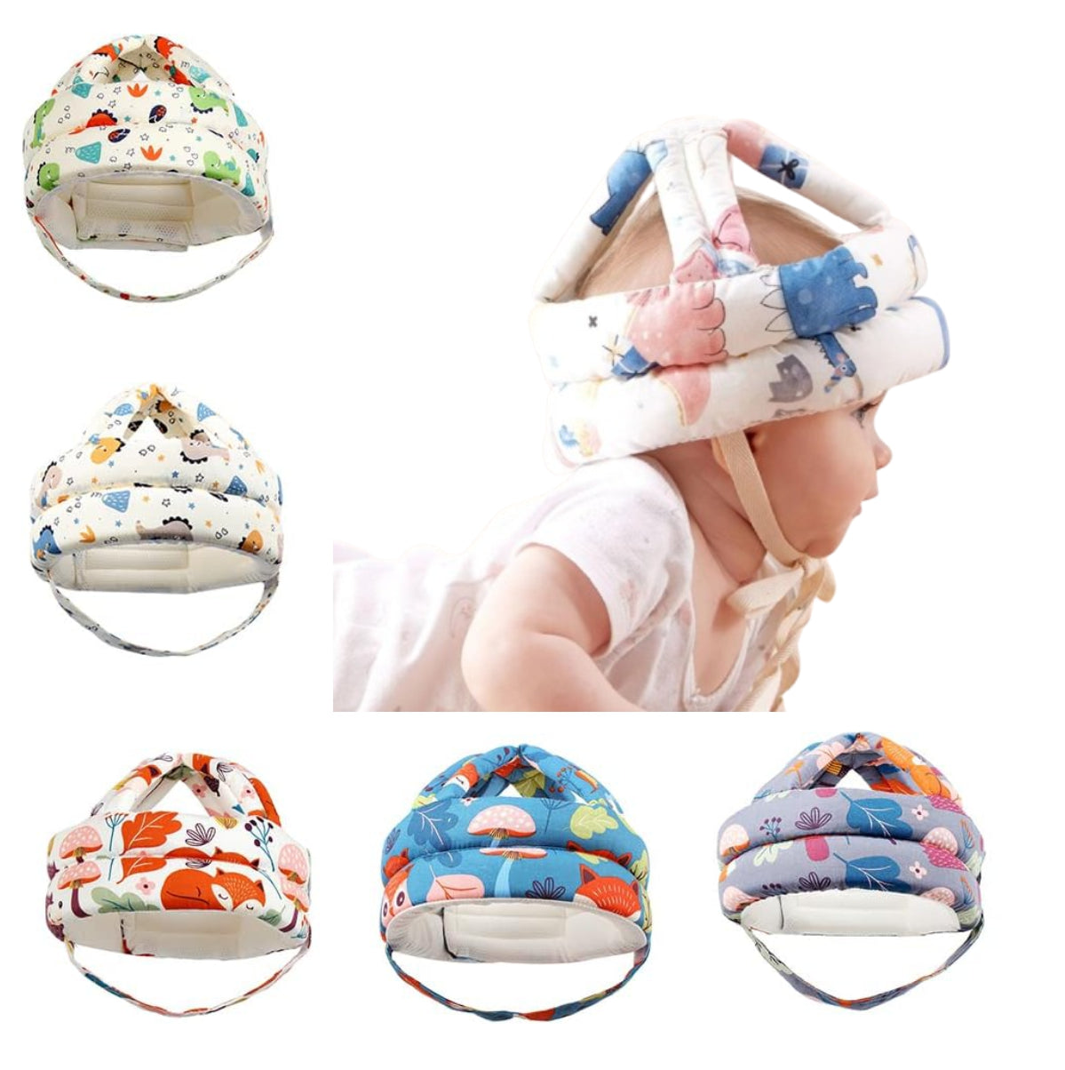Casco Para Bebe/chupon de Fruta