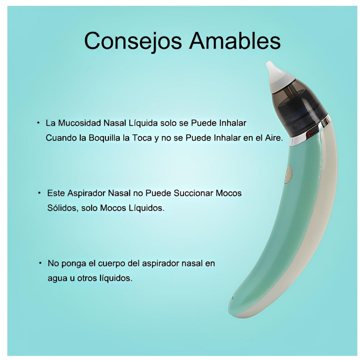 Aspirador nasal Saca moco